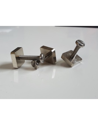 Fin bolts and square nuts