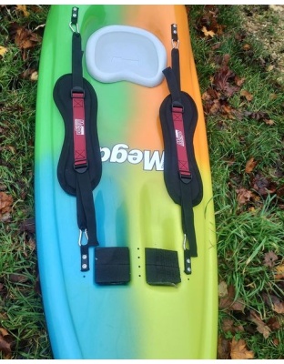De luxe - Thigh pads for Surf on Tops , Kahuna and other types of Sit on kayaks , Super strong , super comfortable