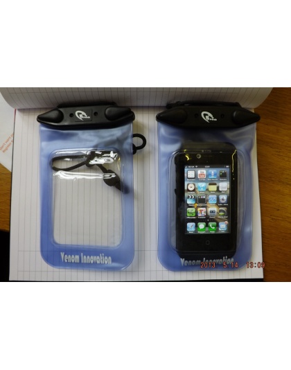 Waterproof phone holder