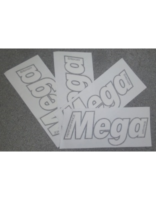 Mega Kayaks Stickers , logo